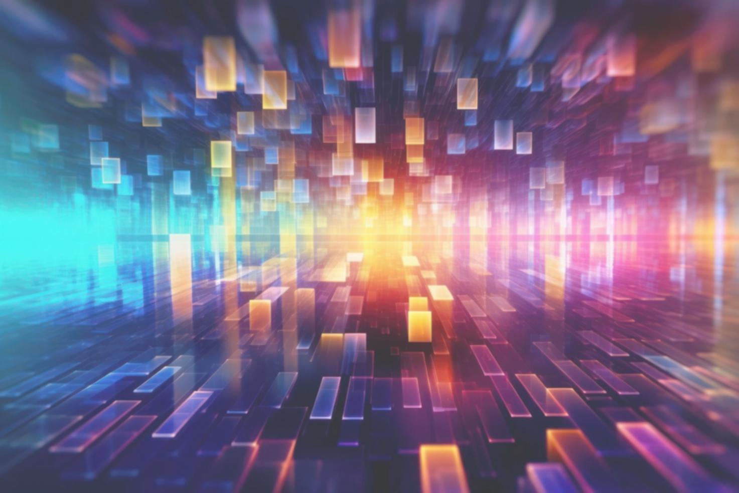 Students collaborating on blockchain development project